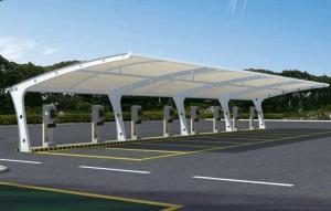 鲁甸县膜结构停车棚