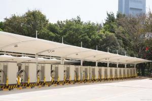 鲁甸县膜结构停车棚