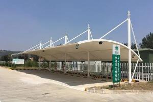 鲁甸县膜结构停车棚